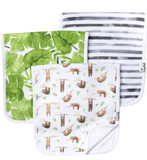 Copper Pearl Burp Cloth Set Noah