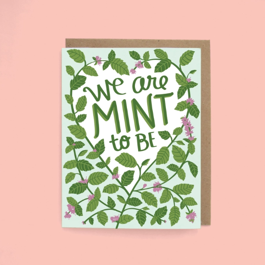 The Neighborgoods Mint to Be Card