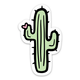 Brittany Paige Cactus Sticker