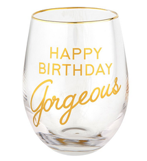 Creative Brands Happy Birthday Gorgeous Wine Glass