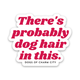 Dogs of Charm City Dog Hair Sticker