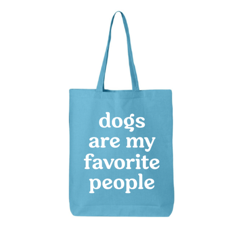 Dogs of Charm City Dogs Are My Favorite People Tote Bag