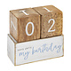 Mud Pie MULTI HOLIDAY COUNTDOWN BLOCKS