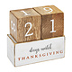 Mud Pie MULTI HOLIDAY COUNTDOWN BLOCKS