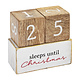 Mud Pie MULTI HOLIDAY COUNTDOWN BLOCKS