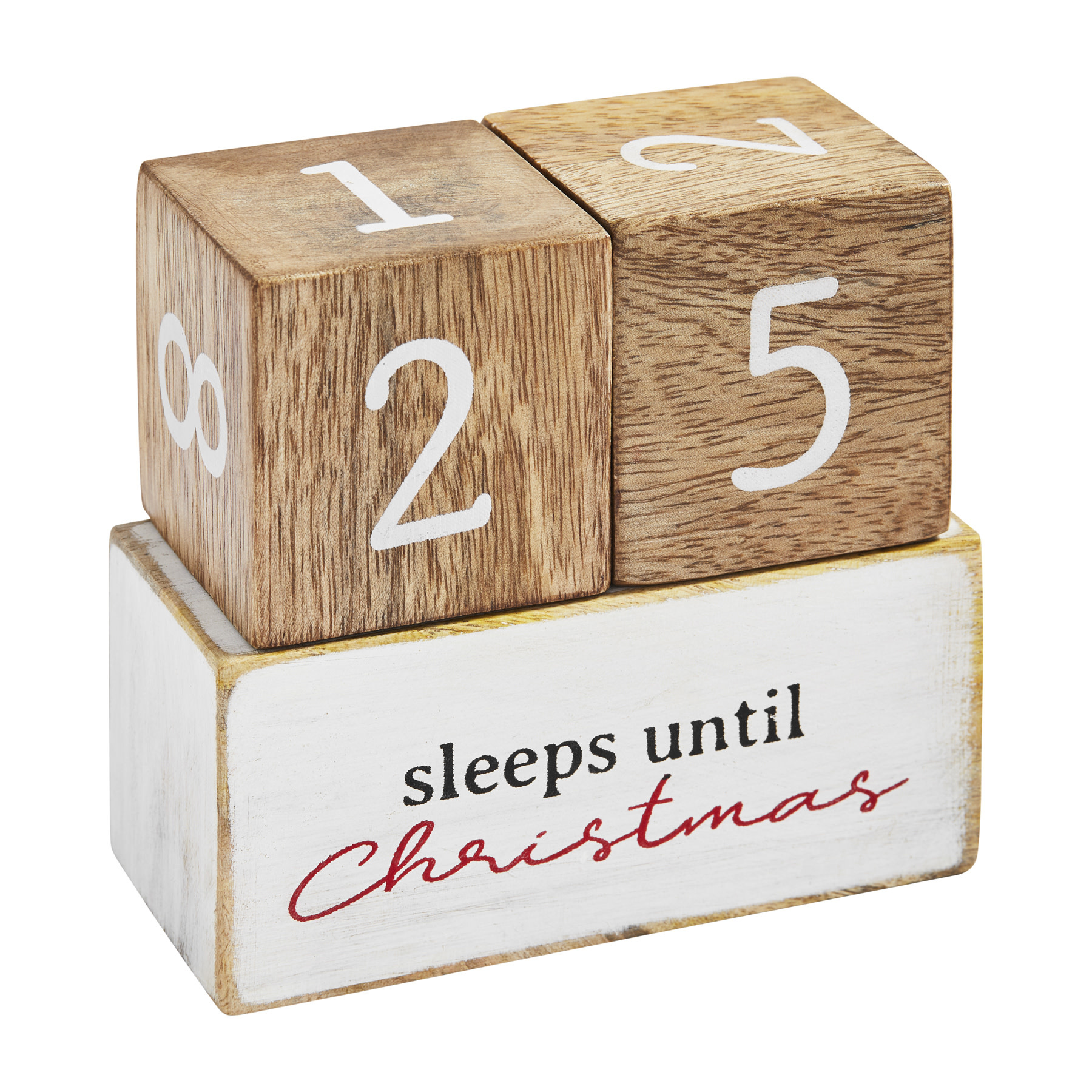 Mud Pie MULTI HOLIDAY COUNTDOWN BLOCKS