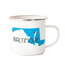 Rock Scissor Paper Baltimore Camp Mug