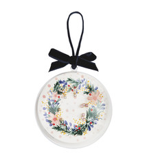 Mud Pie HOLIDAY ORNAMENT EARRINGS WREATH