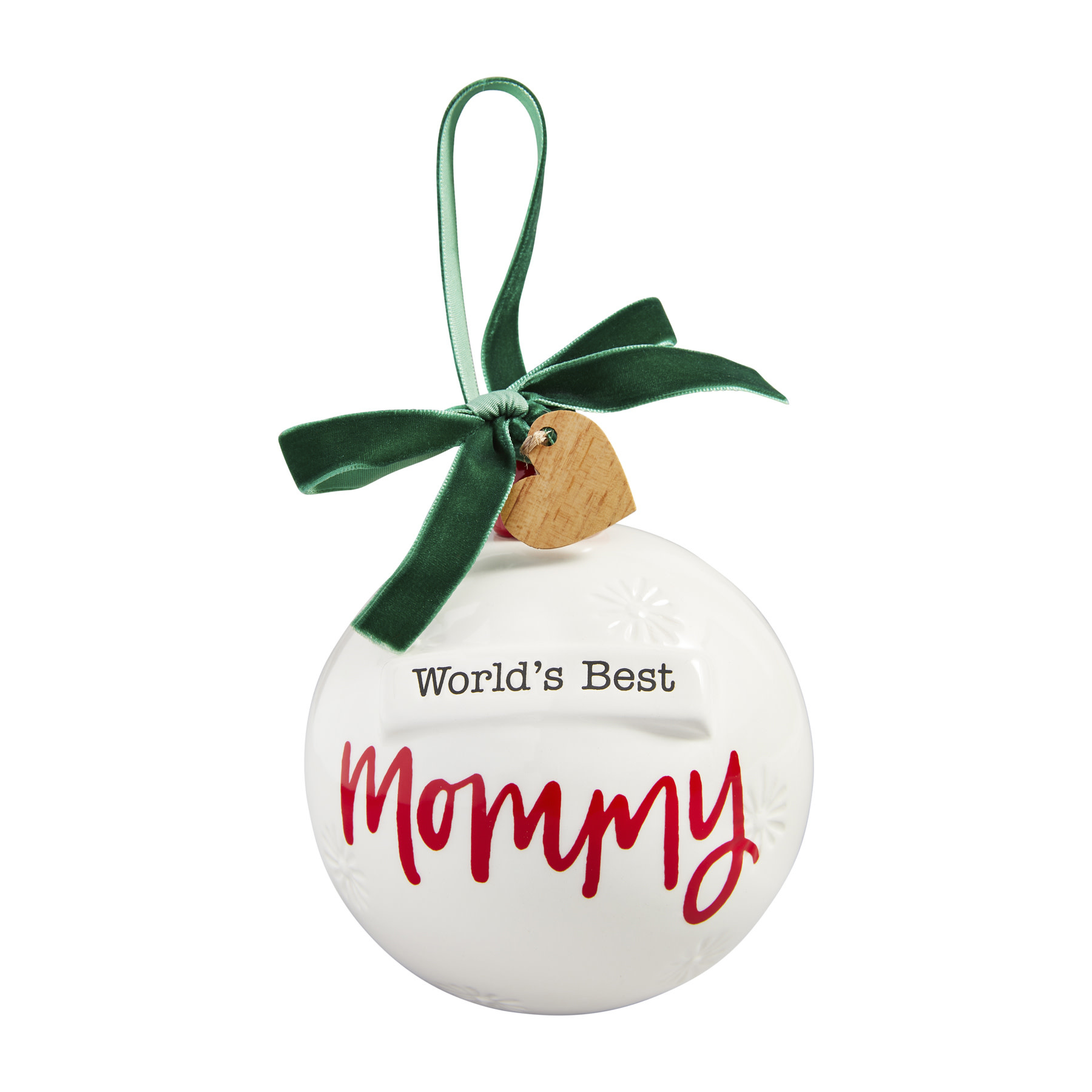 Mud Pie Mommy Round Ornament