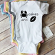 Paper Cow Clothing Crab Cakes & Football Baby Bodysuit
