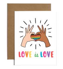 Brittany Paige Love is Love Pride Card