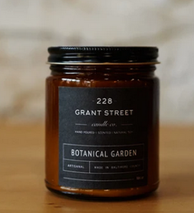 Grant Street Candle Co. Botanical Gardens 9oz Candle