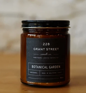 Grant Street Candle Co. Botanical Gardens 9oz Candle