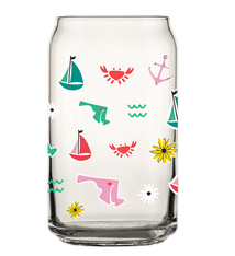 Dogs of Charm City Maryland Icon Pint Glass