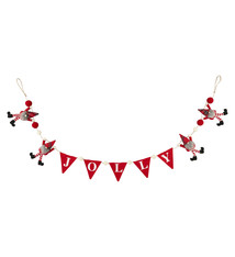 Mud Pie JOLLY DANGLE GNOME GARLAND