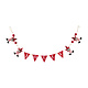 Mud Pie JOLLY DANGLE GNOME GARLAND