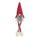 Mud Pie RED DOT XMAS DANGLE LEG GNOME