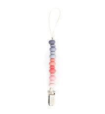 Bella Tunno Beaded Pacifier Clip - Pink Multi