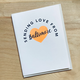 Exit343Design Sending Love From Baltimore Heart Card