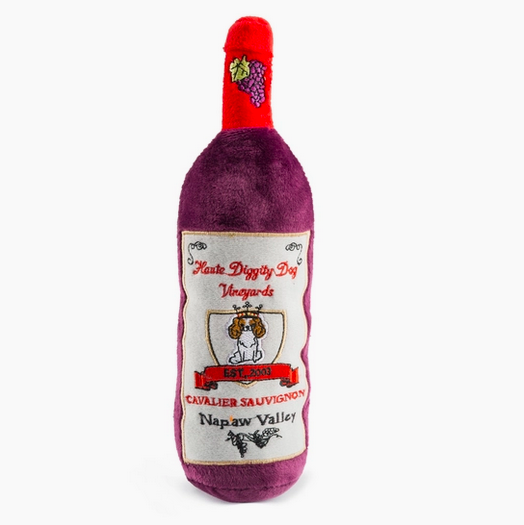 Haute Diggity Dog Cavalier Sauvignon Dog Toy