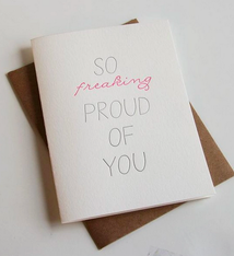 Steel Petal Press So Proud Card