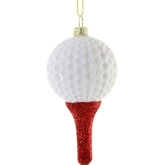 Cody Foster & Co GOLF BALL ON TEE Ornament