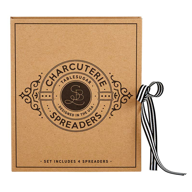 Creative Brands Cardboard Book Set - Charcuterie Spreaders