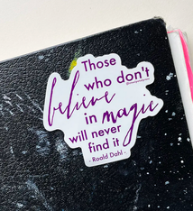 Steel Petal Press Magic Sticker