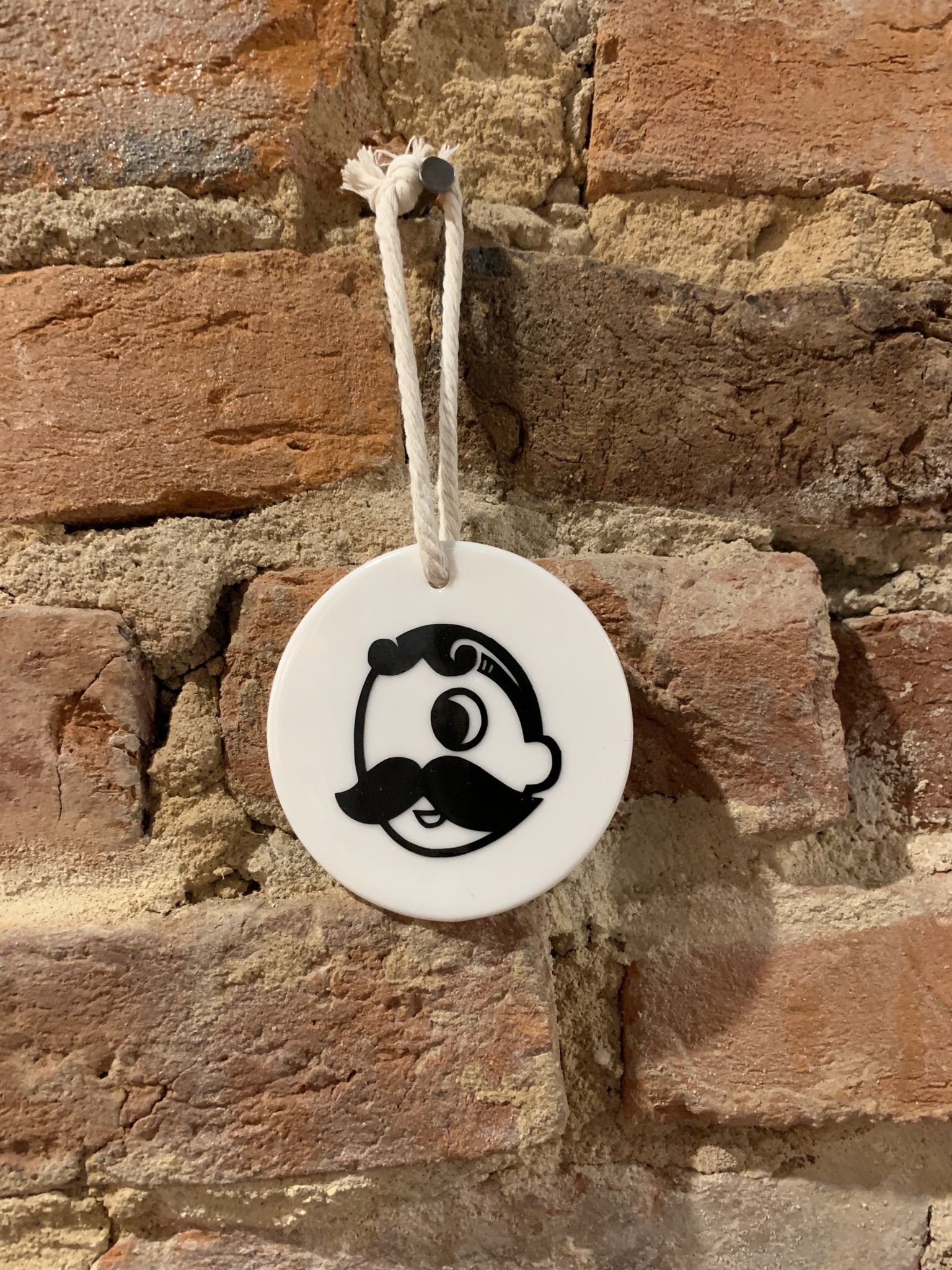 Designs by E.A.H. Ceramic Natty Boh Ornament