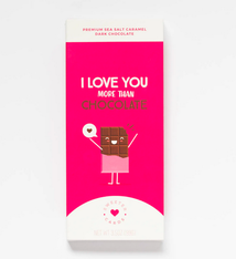 Sweeter Cards I Love You More Chocolate Bar and Card