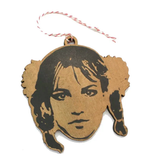 LeRoy Woodworks Britney Spears Ornament