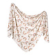 Copper Pearl Knit Swaddle Blanket Kona