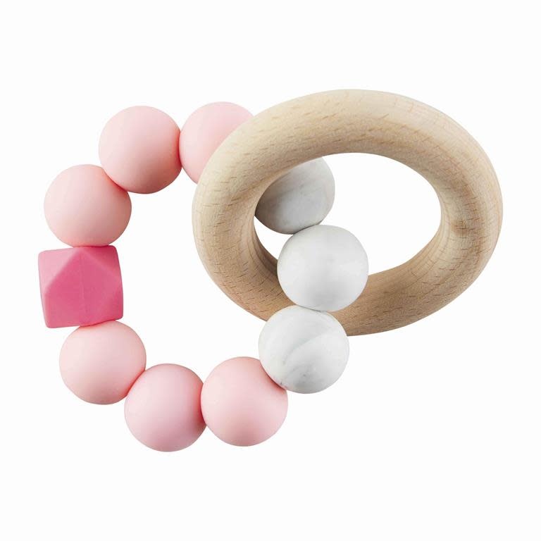 Mud Pie Silicone Wood Teether