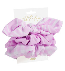Mud Pie SCRUNCHIE SET LILAC
