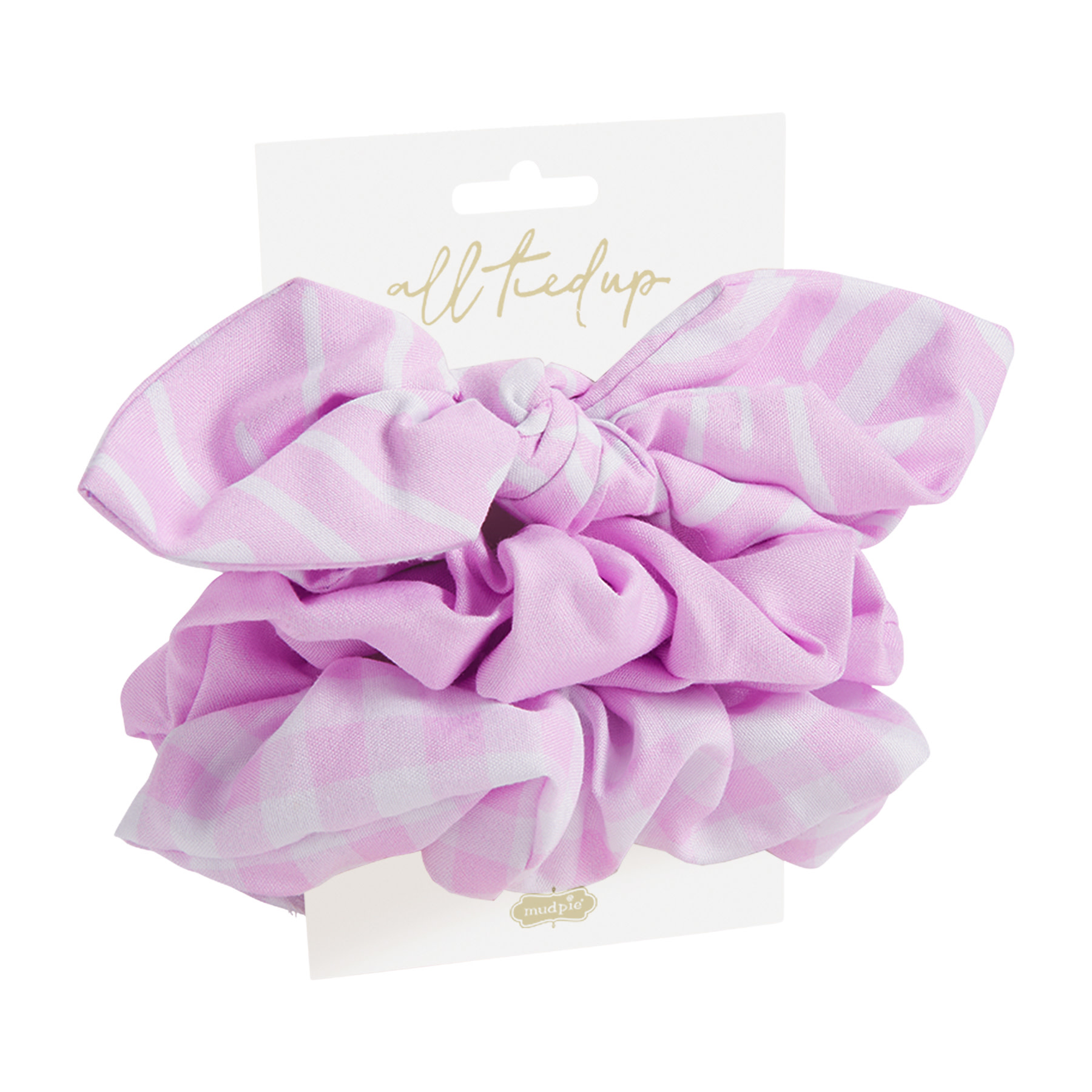 Mud Pie SCRUNCHIE SET LILAC