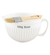 Mud Pie BBQ SAUCE PITCHER SET