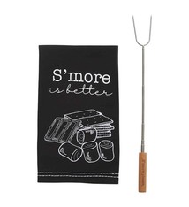 Mud Pie SMORE PLEASE TOWEL STICK SET
