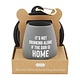 Mud Pie ALONE WINE DOG BOWL SET