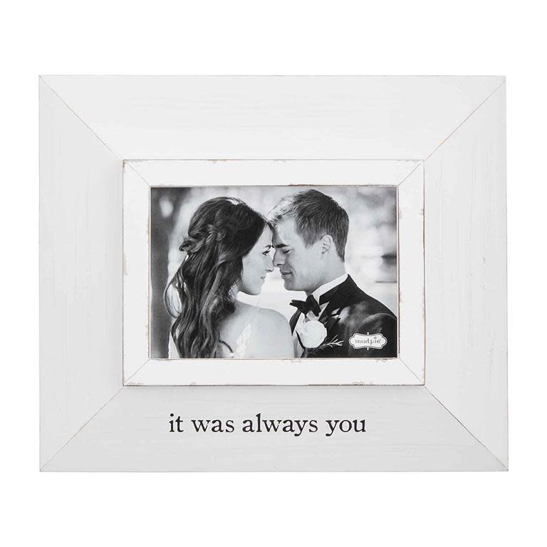 Mud Pie ALWAYS YOU WOOD FRAME