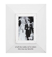 Mud Pie OF ALL THE WALK WOOD FRAME