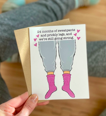 Wild Card Creations Covid Kind of Love Card