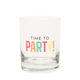 Ever Ellis Time To Party Rock Glass