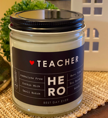 Rambling Caravan Teacher (Hero) Candle