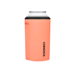 Corkcicle. Can Cooler - Neon Lights Coral