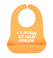 Bella Tunno Wonder Bib - I Laugh At Dad Jokes