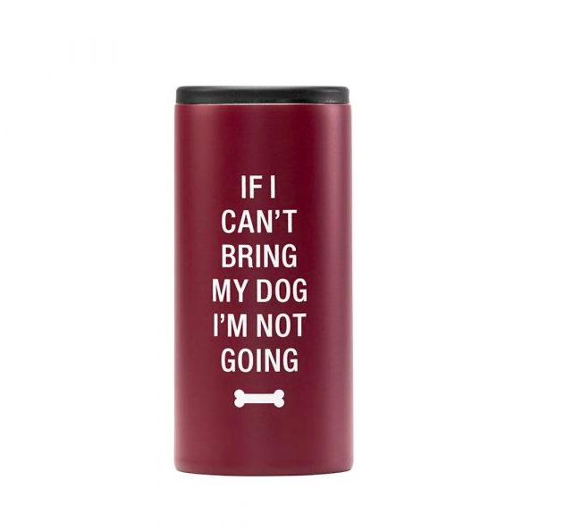 About Face Designs DOG CHILL SLIM CAN COOLER