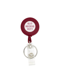 About Face Designs Recess Yet Badge Reel