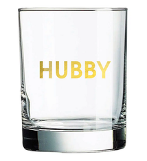 Chez Gagne Hubby Rocks Glass