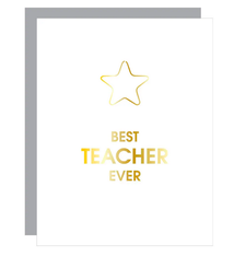 Chez Gagne Best Teacher Ever Paper Clip Card