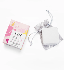 Cait + Co Peppermint + Lemon Shower Steamer Fizzy Bomb